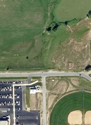 Remains of the former FCC testing facility site